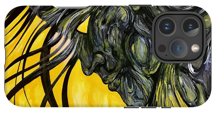Yellow Eye2 - Phone Case