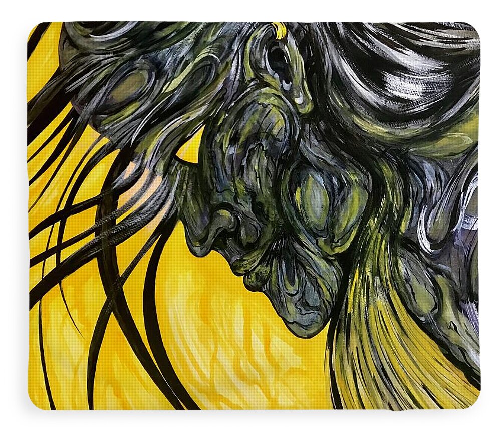 Yellow Eye2 - Blanket