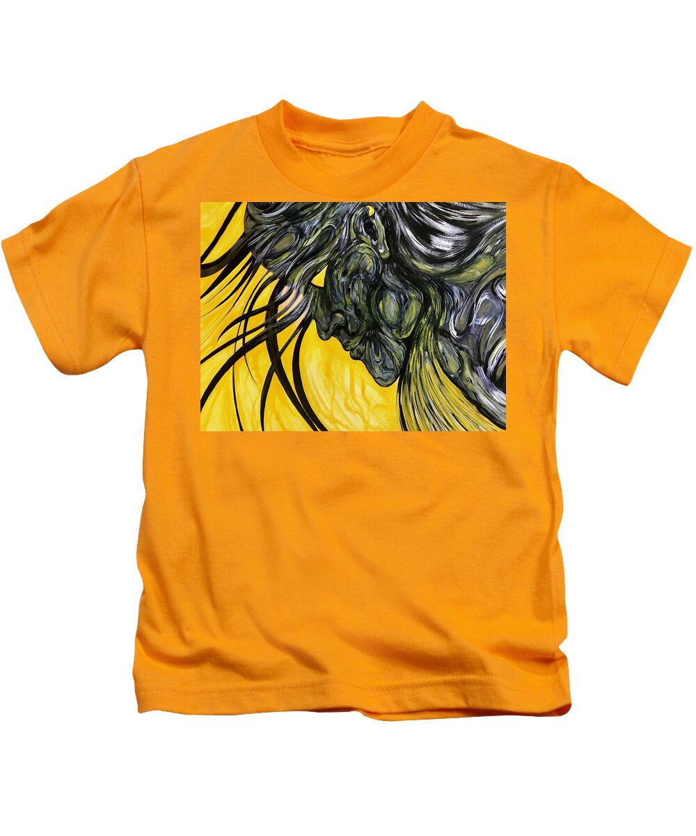 Yellow Eye2 - Kids T-Shirt