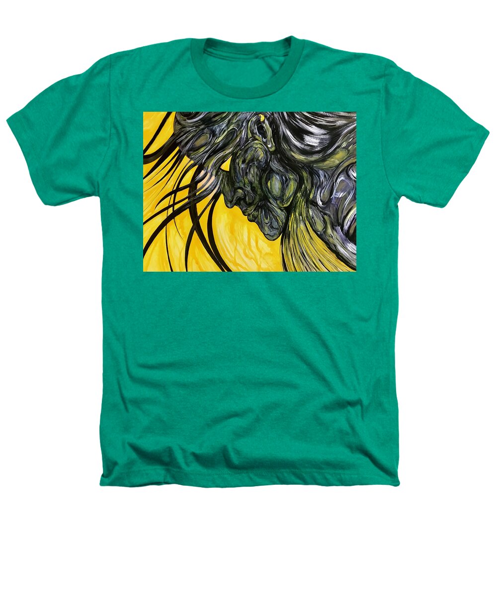 Yellow Eye2 - Heathers T-Shirt