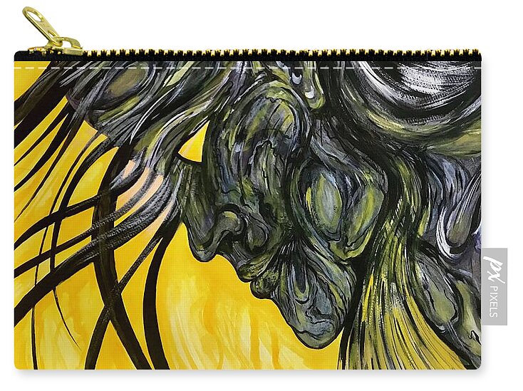 Yellow Eye2 - Zip Pouch