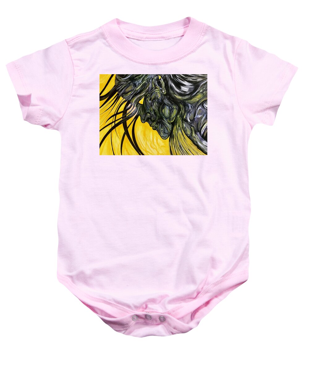 Yellow Eye2 - Baby Onesie