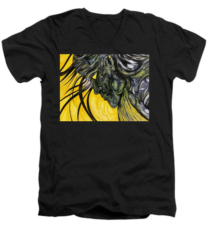 Yellow Eye2 - Men's V-Neck T-Shirt