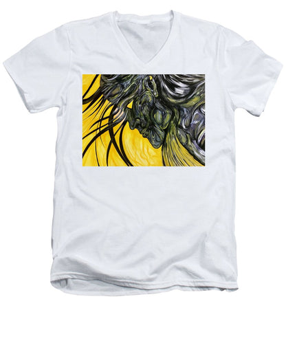 Yellow Eye2 - Men's V-Neck T-Shirt