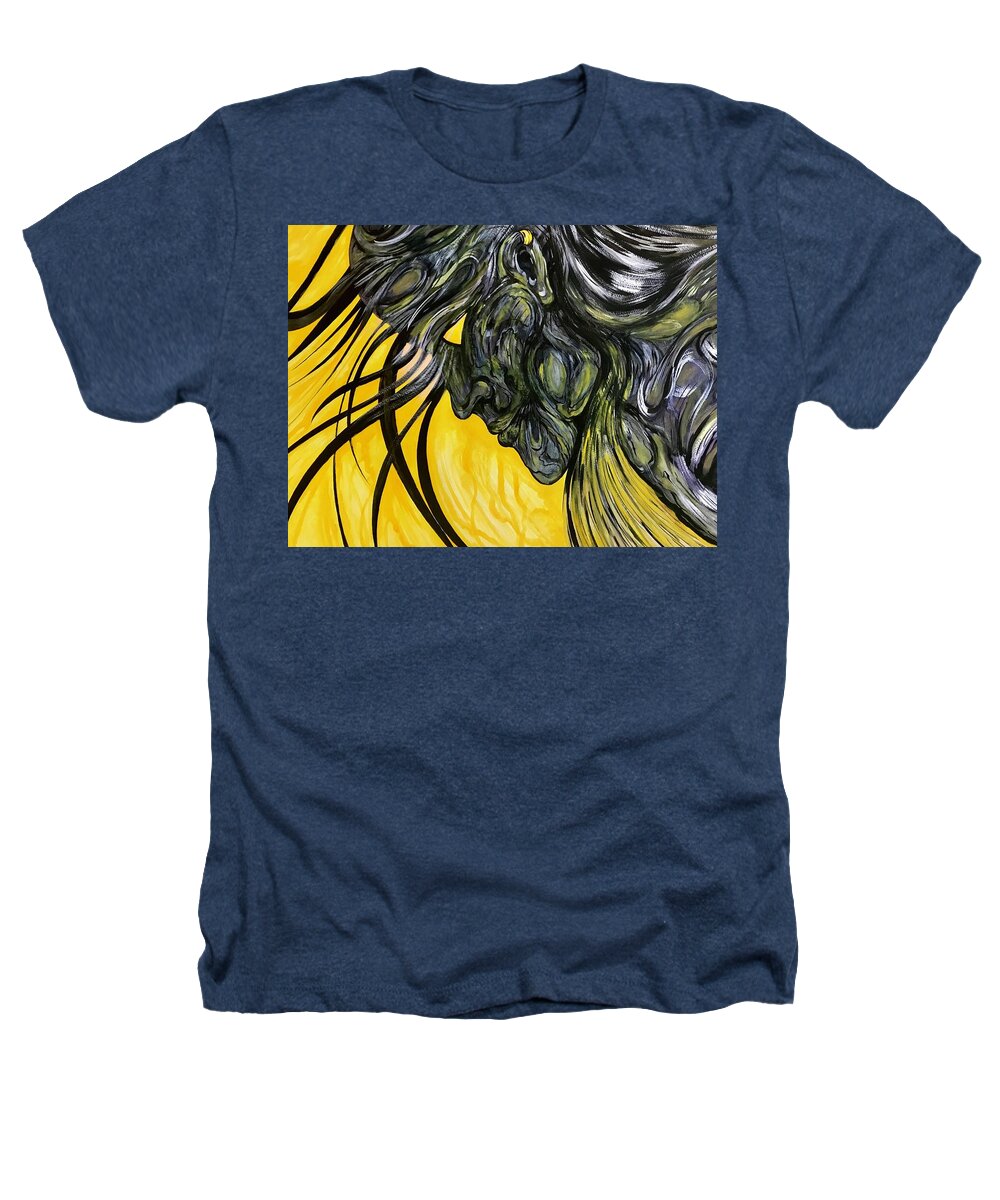Yellow Eye2 - Heathers T-Shirt