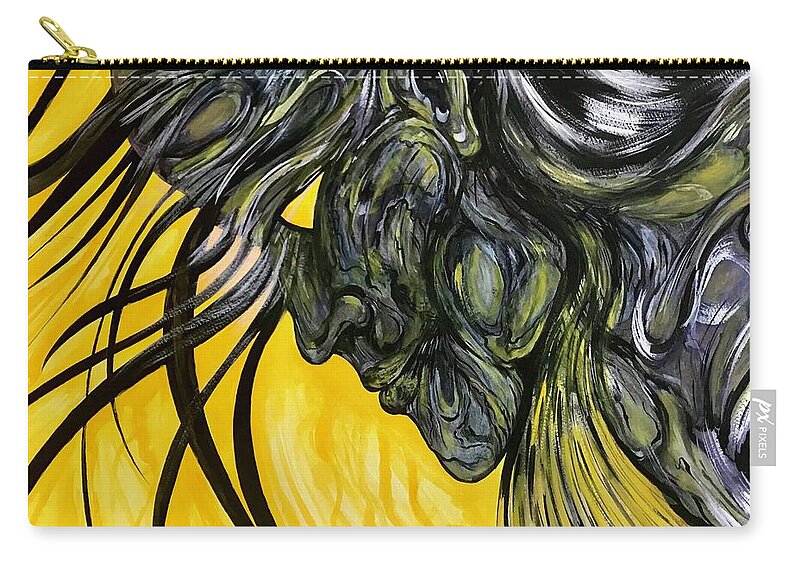 Yellow Eye2 - Zip Pouch