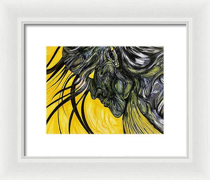 Yellow Eye2 - Framed Print