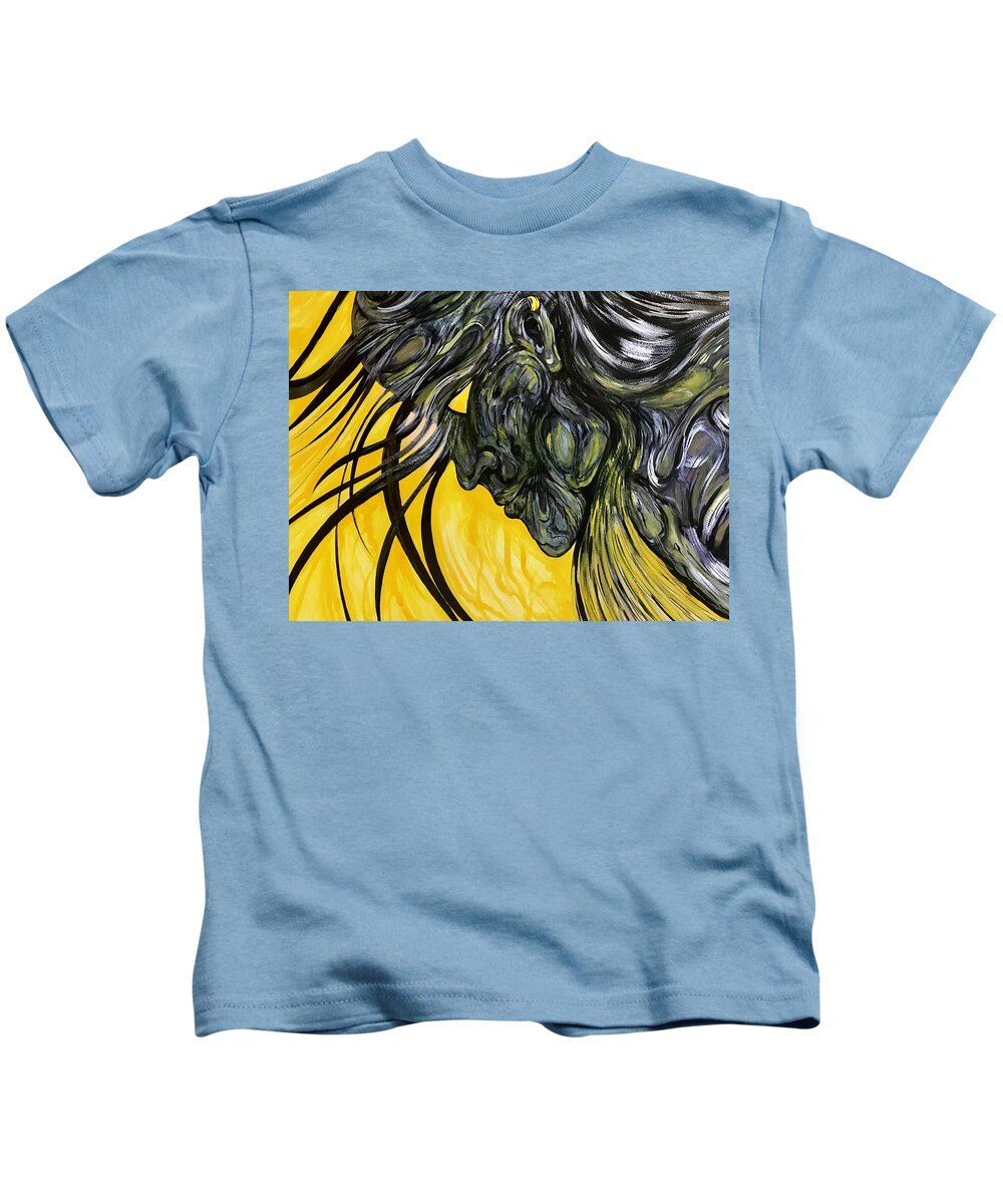 Yellow Eye2 - Kids T-Shirt